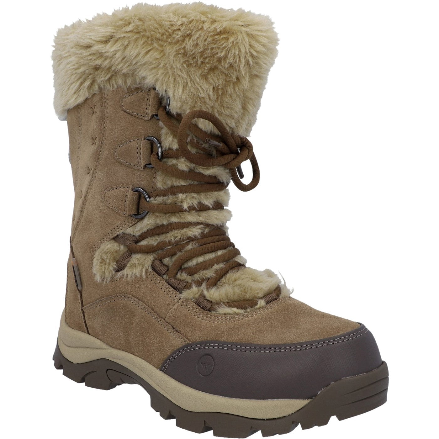 Womens Hi Tec Light Brown Mortiz 200 Hiking Boots